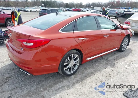 2015 Hyundai Sonata Limited 2.0T z USA, uszkodzony, nr VIN 5NPE34AB6FH123897